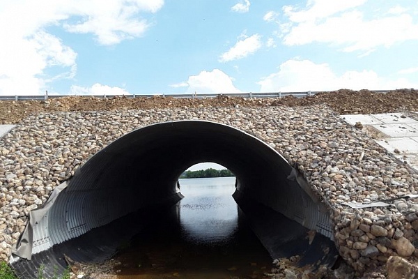 Реконструкция моста через ручей на км 3+340 автоподъезда к шахте Песоченская в Суворовском районе Тульской области, проведение авторского надзора в 2016 г.